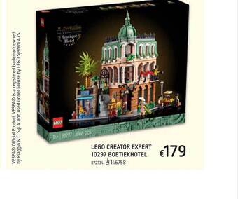 Dreamland Lego Creator Expert 10297 Boetiekhotel aanbieding