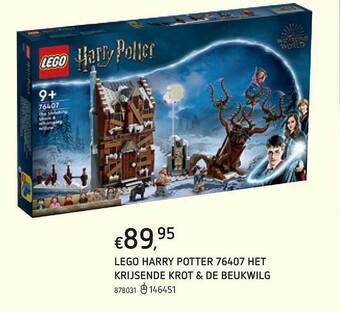 Dreamland Lego Harry Potter 76407 Het Krijsende Krot & De Beukwilg aanbieding
