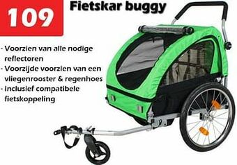 iTEK Fietskar buggy aanbieding