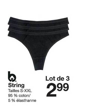 Zeeman String aanbieding