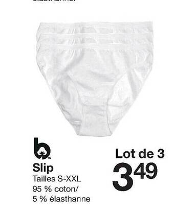 Zeeman Slip aanbieding