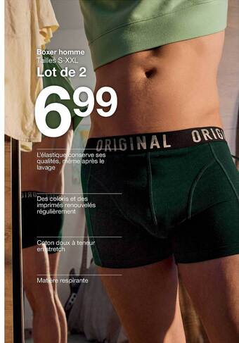 Zeeman Boxer Homme aanbieding