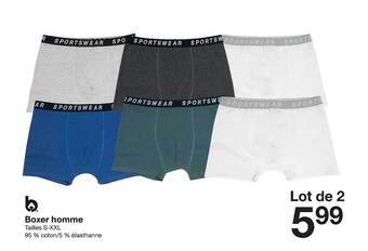 Zeeman Boxer Homme aanbieding