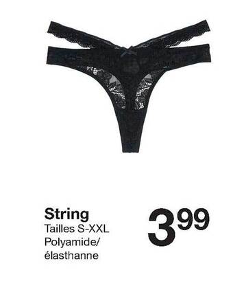 Zeeman String aanbieding