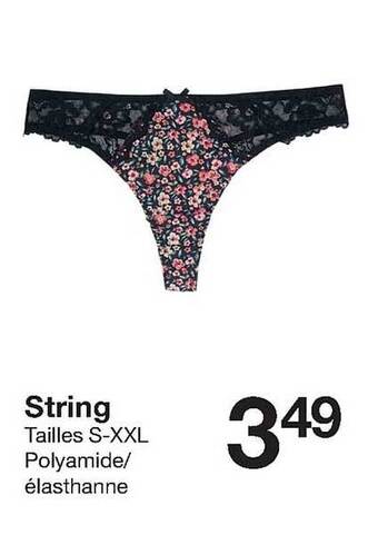 Zeeman String aanbieding