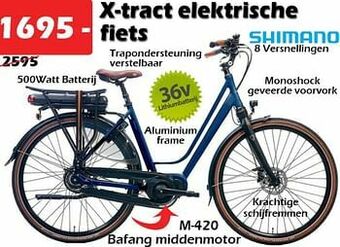 X-tract elektrische flets