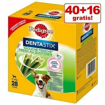 Zooplus 56 stuks Multipack grote honden Dentastix Fresh Pedigree hondensnack aanbieding