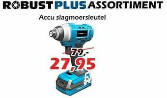 iTEK Robust accu slagmoersleutel aanbieding