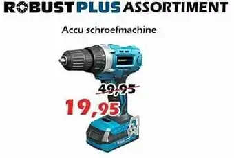 iTEK Robust accu schroefmachine aanbieding