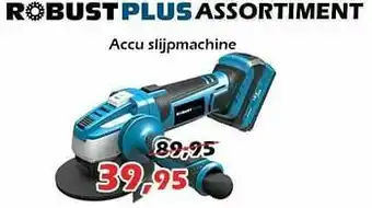 iTEK Robust accu slijpmachine aanbieding