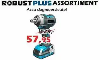 iTEK Robust accu slagmoersleutel aanbieding