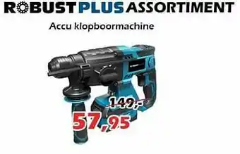 iTEK Robust accu klopboormachine aanbieding