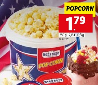 Lidl Popcorn aanbieding