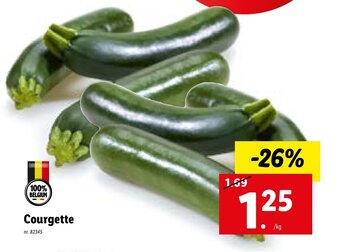 Lidl Courgette aanbieding