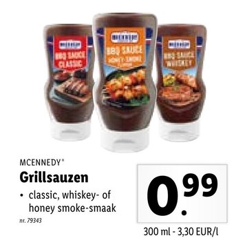 Lidl Mcennedy Grillsauzen aanbieding