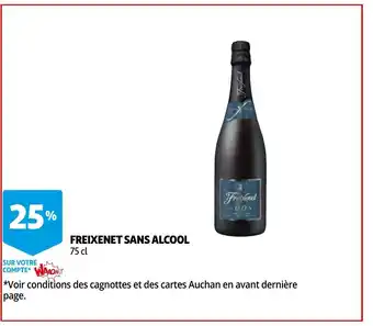 Auchan Freixenet Sans Alcool 75 cl aanbieding