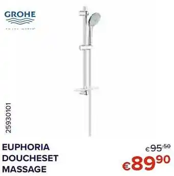 Euphoria doucheset massage