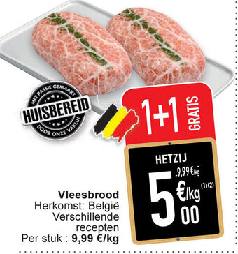 Cora Vleesbrood aanbieding