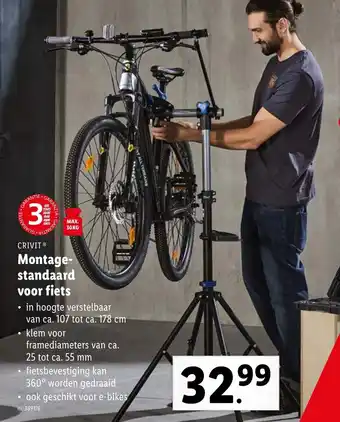 Crivit Montage standaard voor fiets