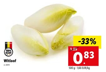 Lidl Witloof aanbieding