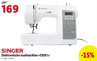 Lidl Singer Elektronische naaimachine C620 L aanbieding