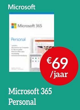 Selexion Microsoft 365 personal aanbieding
