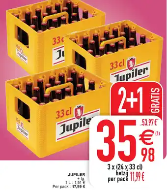 Cora Jupiler 3 x 24 x 33cl aanbieding