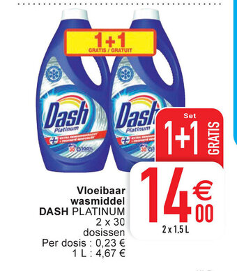 Cora Vloeibaar wasmiddel dash aanbieding