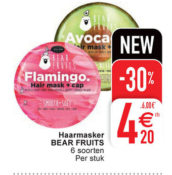 Cora Haarmasker bear fruits aanbieding