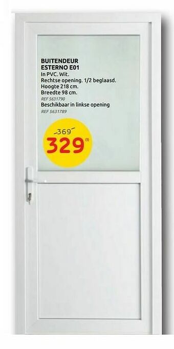 Brico Buitendeur esterno e01 aanbieding