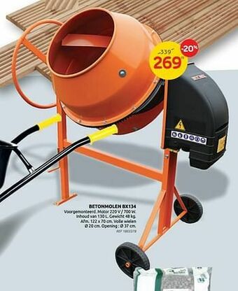 Betonmolen bx134