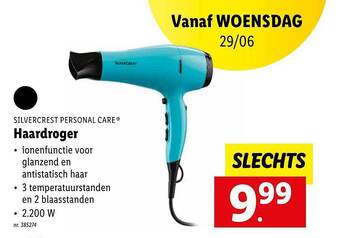 Lidl Haardroger aanbieding