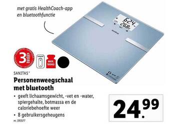Personenweegschaal Met Bluetooth