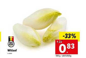 Lidl Witloof aanbieding