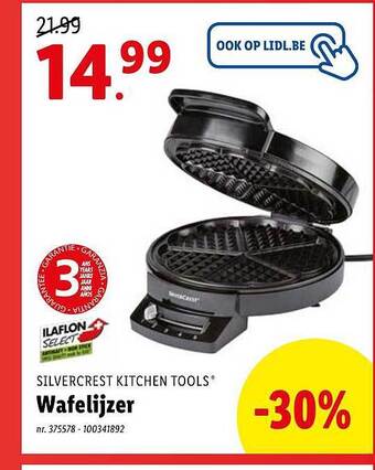 Lidl Wafelijzer aanbieding