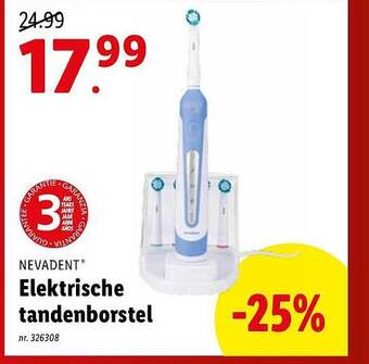 Lidl Elektrische Tandenborstel aanbieding