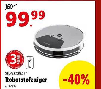 Lidl Robotstofzuiger aanbieding