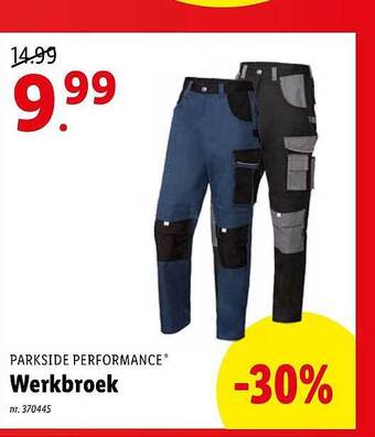 Lidl Werkbroek aanbieding