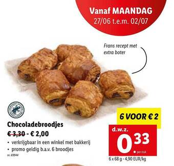 Chocoladebroodjes