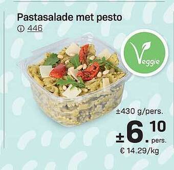 Pastasalade Met Pesto