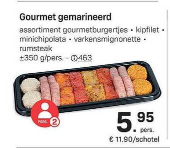 Buurtslagers Gourmet Gemarineerd aanbieding