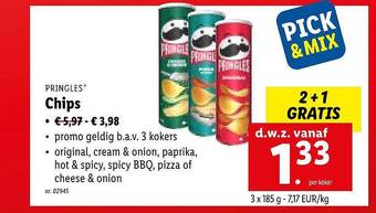 Lidl Pringles Chips aanbieding