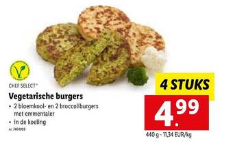 Lidl Vegetarische Burgers aanbieding