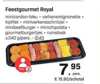 Buurtslagers Feestgourmet Royal aanbieding