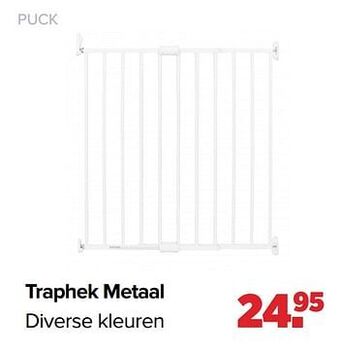 Baby-Dump Traphek metaal aanbieding