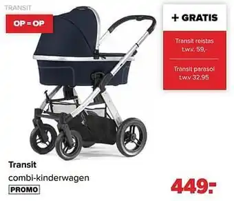 Transit combi-kinderwagen