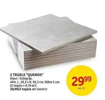 Brico 2 Tegels aanbieding
