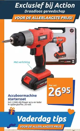 Accuboormachine starersset