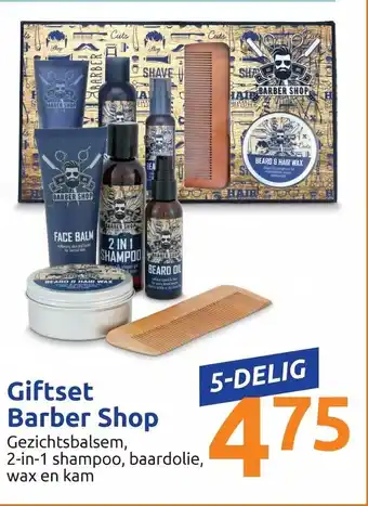 Action Giftset Barber Shop aanbieding