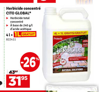 Mr Bricolage Herbicide concentre cito global aanbieding